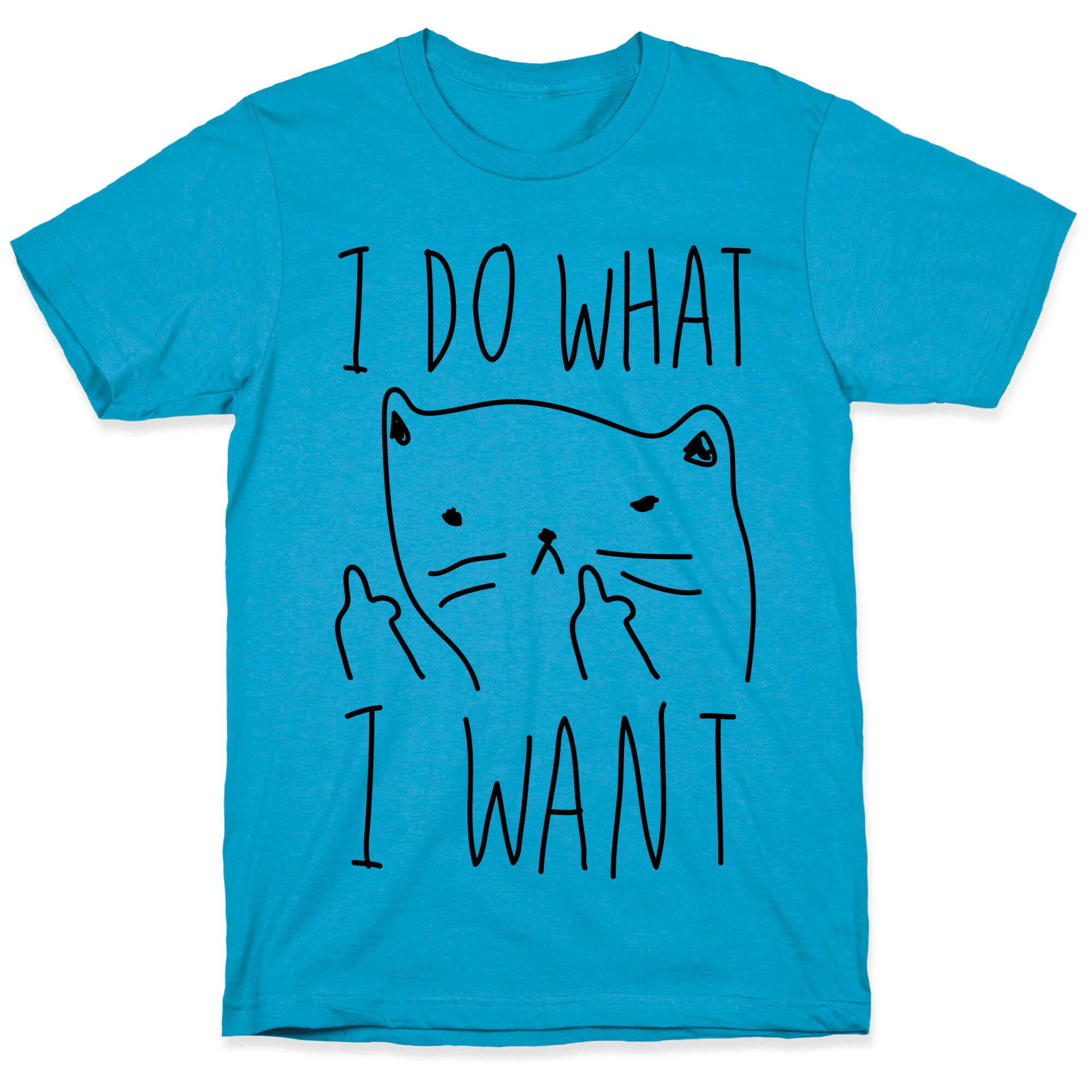 I Do What I Want Cat Unisex Triblend Tee